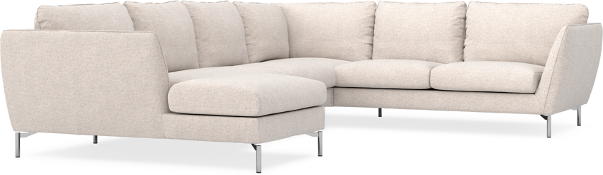 Madison Lux - Hörnsoffa med schäslong vänster - Beige
