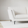 Madison Lux - 3-sits soffa med divan höger - Vit