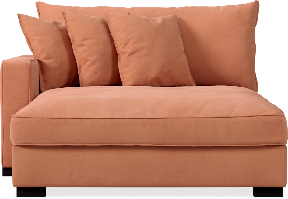 Rossi - Schäslong XL vänster - Orange