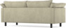 Cherrie - 2,5-sits soffa, fast klädsel - Beige