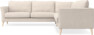 Bridge - Hörnsoffa, 3+3-sits - Beige