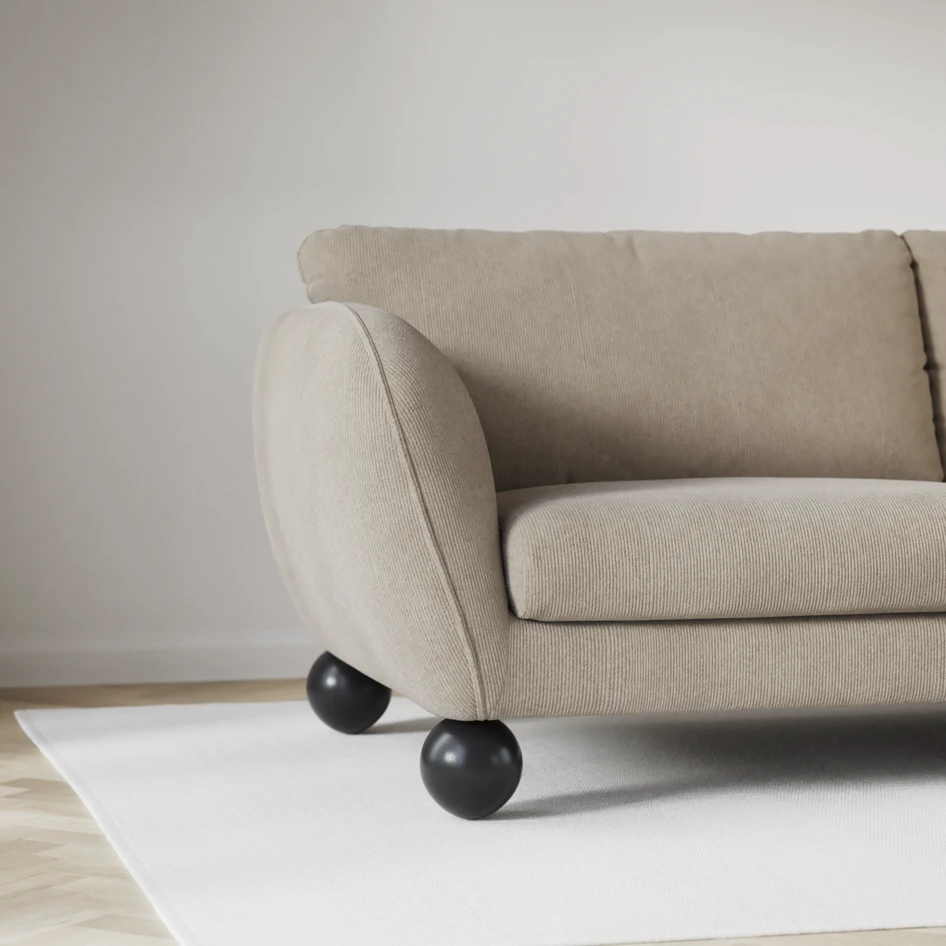 Madison Lux - Hörnsoffa 2+3-sits, hörn 2 - Beige