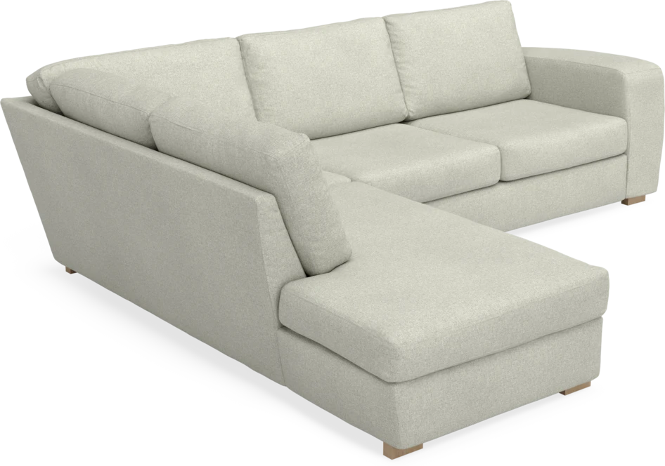 Friday - 2,5-sits soffa med divan vänster - Beige