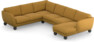 Madison Lux - Hörnsoffa med schäslong höger - Gul