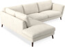 Madison Lux - 3-sits soffa med divan vänster - Vit