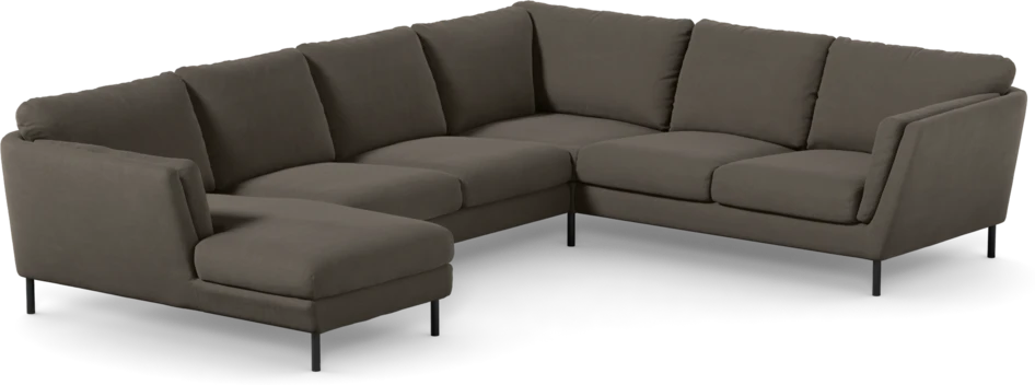 Madison Lux - Hörnsoffa med schäslong vänster - Beige