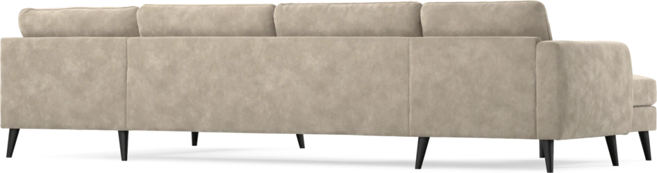 Bridge - 3-sits soffa med schäslong vänster och divan höger - Beige