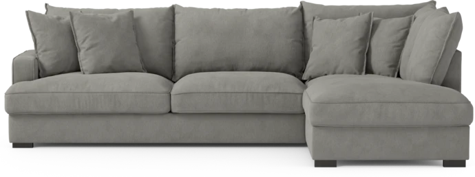 Mila, 3-sits soffa med divan höger