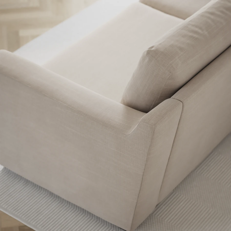 Friday - 2,5-sits soffa med divan höger - Beige