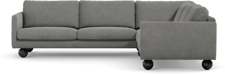 Madison Lux - Hörnsoffa 3+2-sits, hörn 1 - Grå