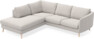 Madison - 2-sits soffa med divan vänster - Grå