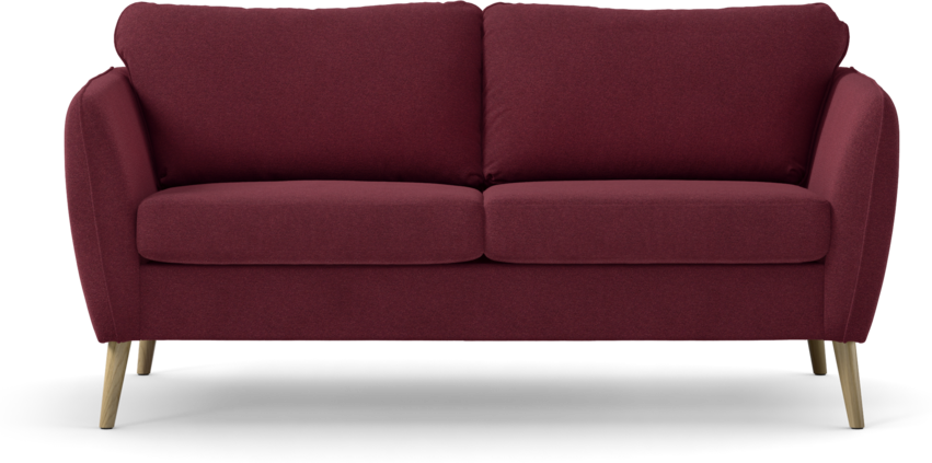 County - 2-sits soffa - Röd
