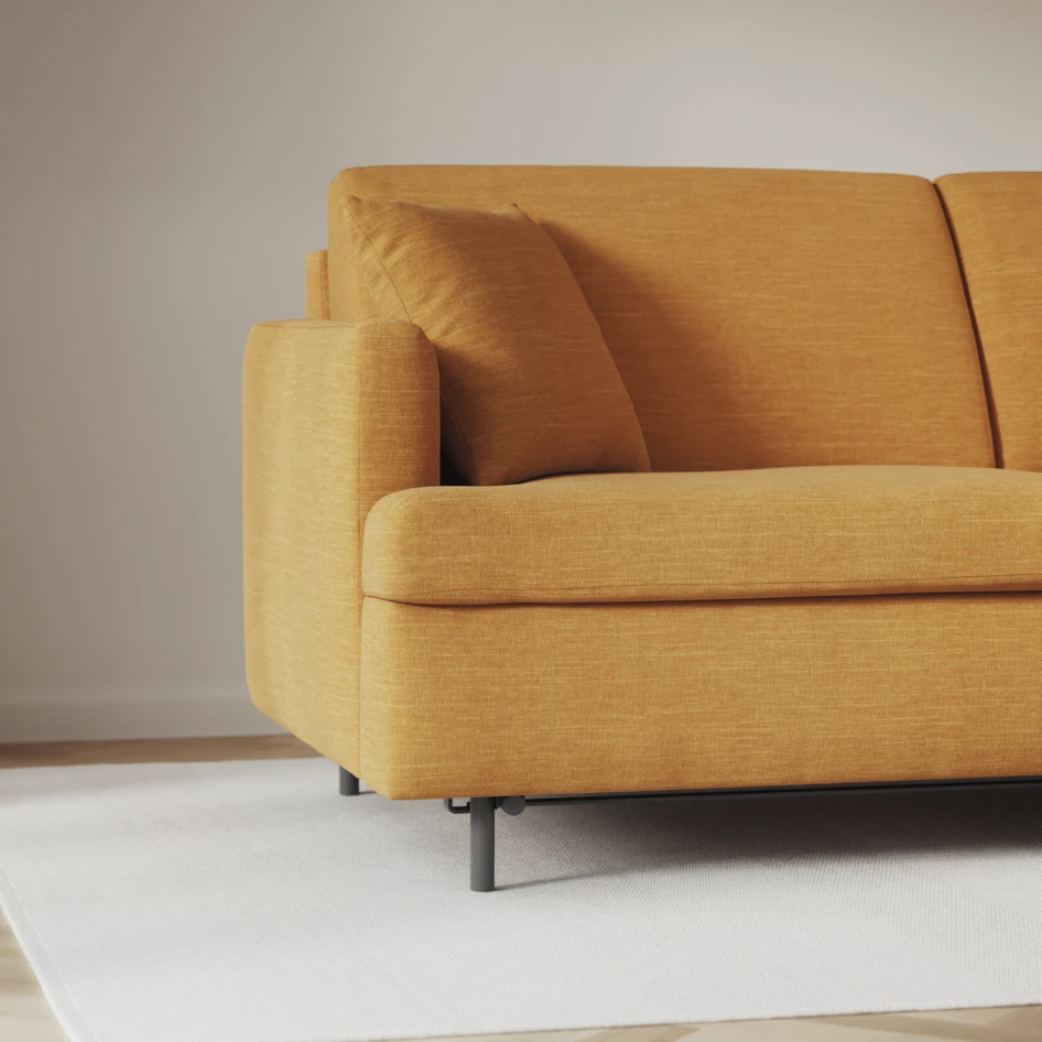 Harpsund - Bäddsoffa 3-sits - Gul