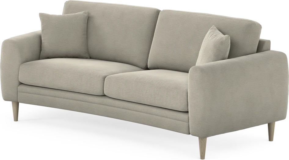 Eden - 2,5-sits soffa svängd - Brun