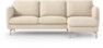 Madison - 2-sits soffa med schäslong höger - Beige