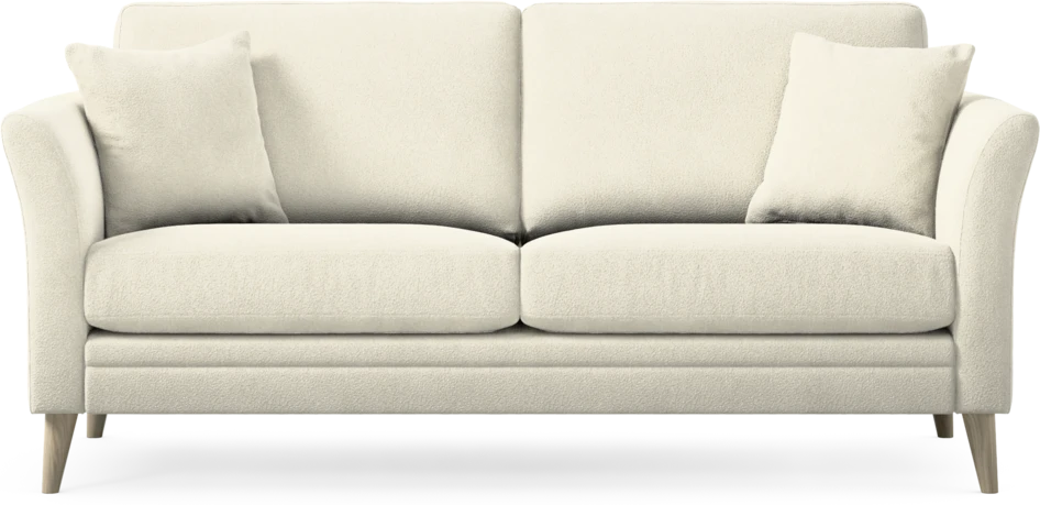 Eden - 2,5-sits soffa - Vit