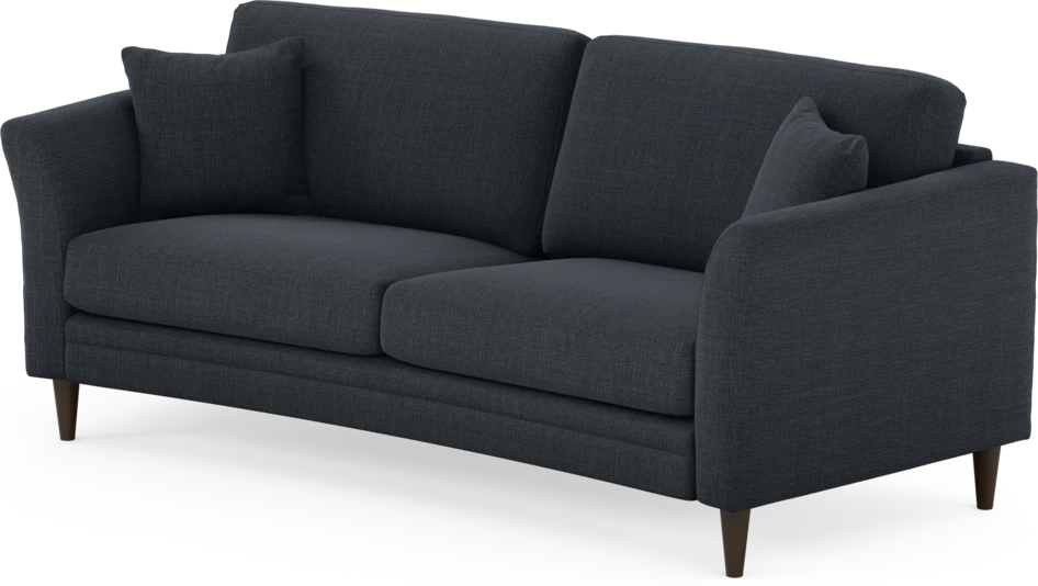 Eden - 2,5-sits soffa svängd - Blå