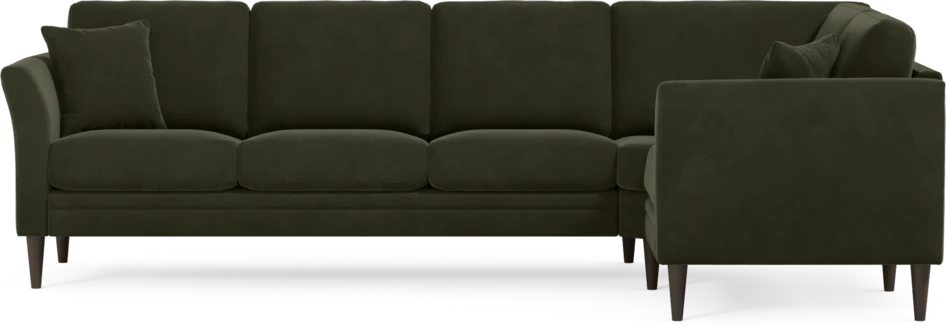 Eden - Hörnsoffa, 3+1-sits - Grön