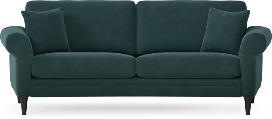 Eden - 2,5-sits soffa svängd - Blå
