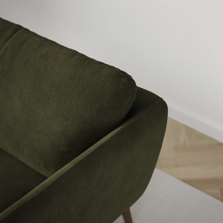 Madison Lux - Hörnsoffa 2+3-sits, hörn 2 - Grön