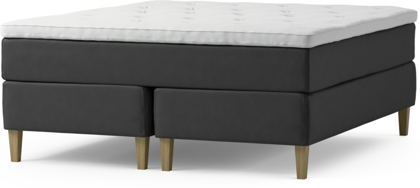 Delux Dream - Kontinentalsäng, dubbelsäng med bäddmadrass och sängben