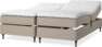 Delux Sense - Ställbar säng, dubbelsäng med bäddmadrass - Beige