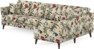 Eden - Hörnsoffa, 3+1-sits - Flerfärgad