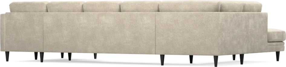 Eden - 3-sits soffa med divan vänster och schäslong höger - Beige
