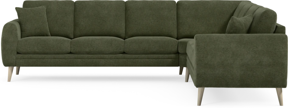 Eden - Hörnsoffa, 3+3-sits - Grön