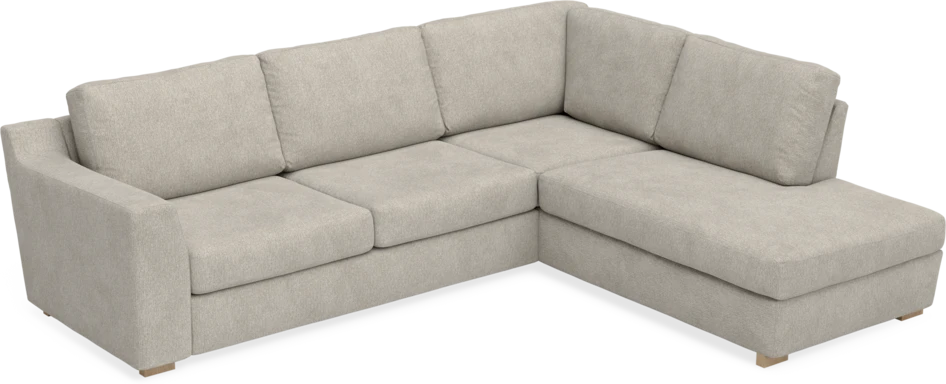 Friday - 2,5-sits soffa med divan höger - Beige