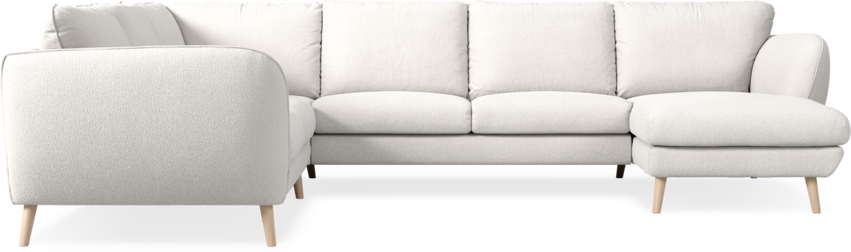 Madison Lux - Hörnsoffa med schäslong höger - Beige