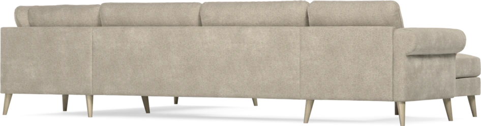 Bridge - Hörnsoffa, 3+2-sits med schäslong vänster - Beige