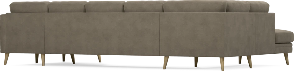 Eden - 3-sits soffa med divan vänster och schäslong höger - Beige
