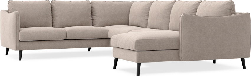 Madison - Hörnsoffa med schäslong höger - Beige