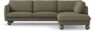 Madison Lux - 3-sits soffa med divan höger - Brun