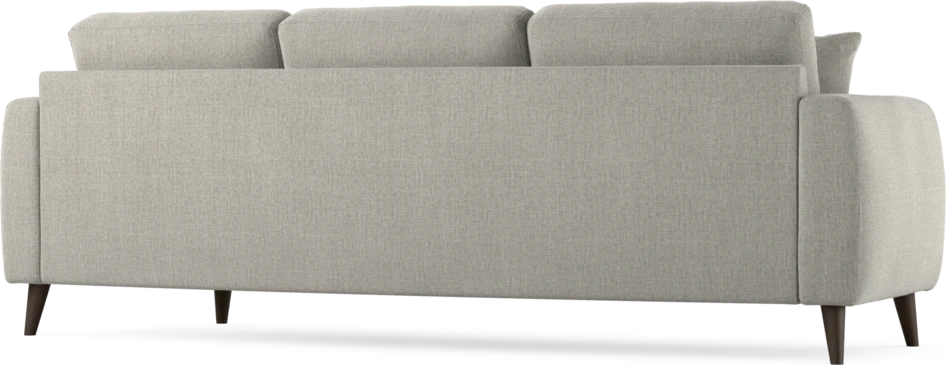 Eden - 3-sits soffa svängd - Grå