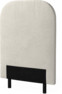 Delux Rundad - Sänggavel, 90-210 cm - Beige