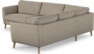 Bridge - Hörnsoffa, 3+2-sits - Beige