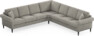Eden - Hörnsoffa, 3+3-sits - Grå