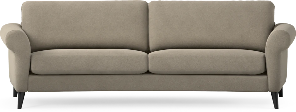 Bridge - 3-sits soffa svängd - Beige