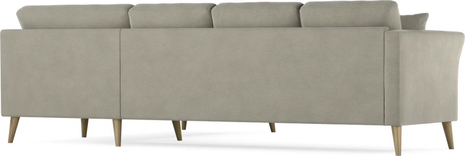 Eden - Hörnsoffa, 3+2-sits - Brun