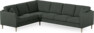 Eden - Hörnsoffa, 2+3-sits - Grön