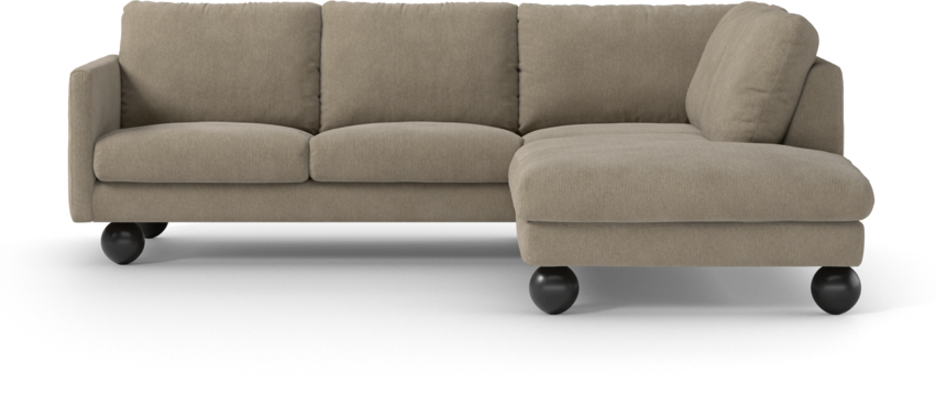 Madison Lux - 2-sits soffa med divan höger - Beige