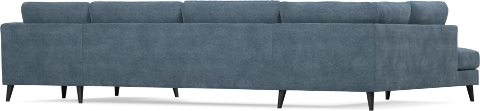 Bridge - 3-sits soffa med divan vänster och schäslong höger - Blå