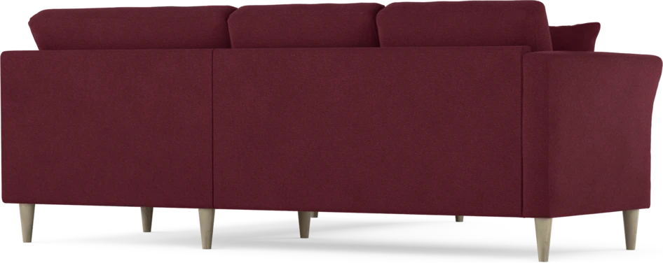 Eden - Hörnsoffa, 2+2-sits - Röd
