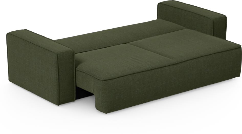 Ide - Bäddsoffa 3-sits - Grön