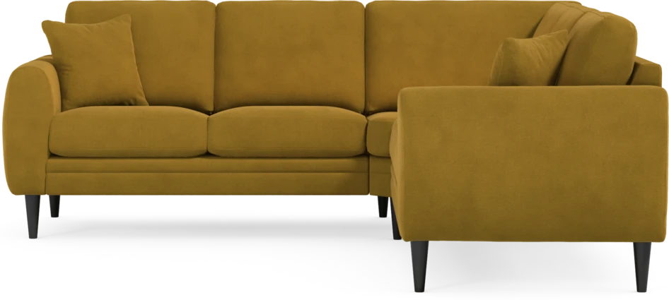 Eden - Hörnsoffa, 2+2-sits - Gul