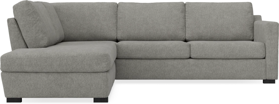 Friday - 2,5-sits soffa med divan vänster - Grå