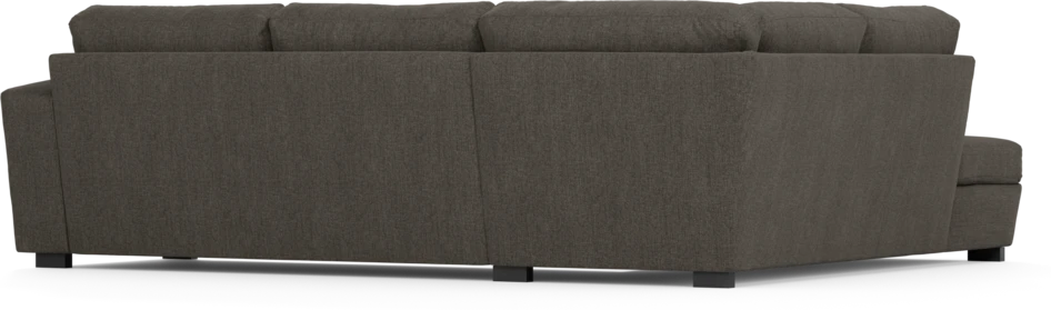 Friday - 2,5-sits soffa med divan vänster - Brun