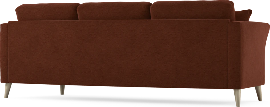 Eden - 3-sits soffa svängd - Orange
